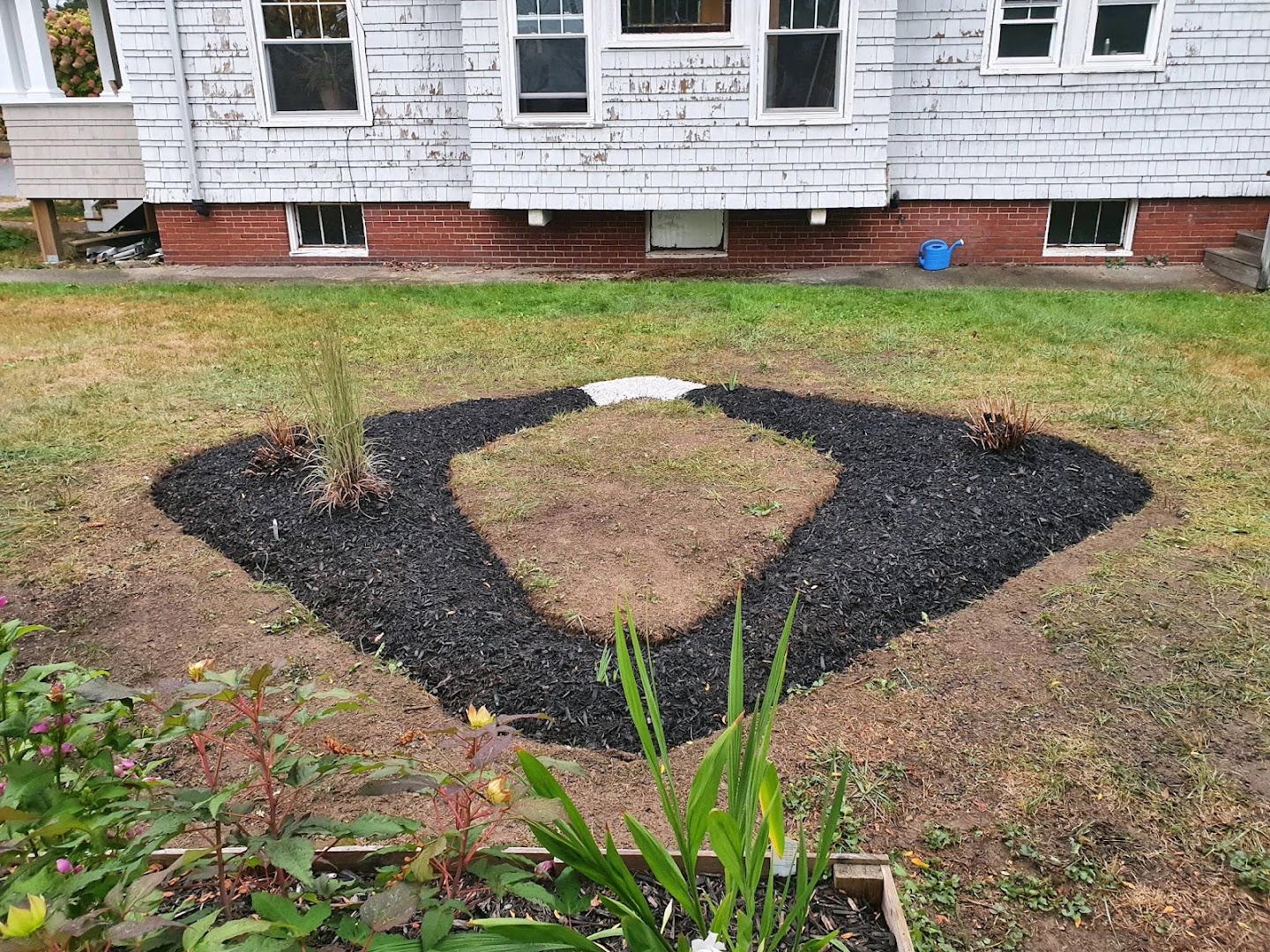 Side-yard bed refresh